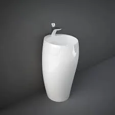 RAK - CLOUD FREE STANDING WASH BASIN (50CM) GLOSSY